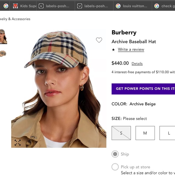 Burberry baseball hat 🧢 - Picture 9 of 9